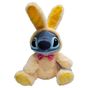 Disney Store 2021 Stitch Easter Bunny Plush Stuffed Animal